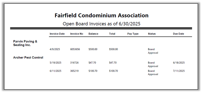 A close-up of a invoice, Picture